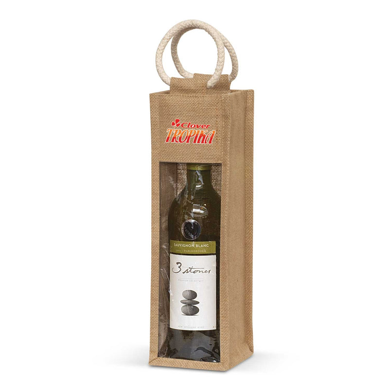 Trends 108039 Serena Jute Wine Carrier