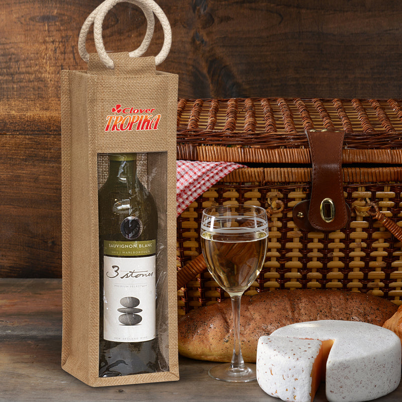 Trends 108039 Serena Jute Wine Carrier – Feature