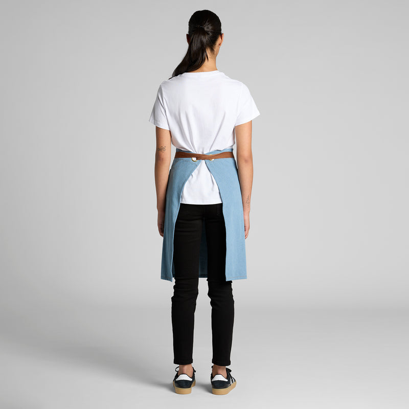Denim Half Apron – Back