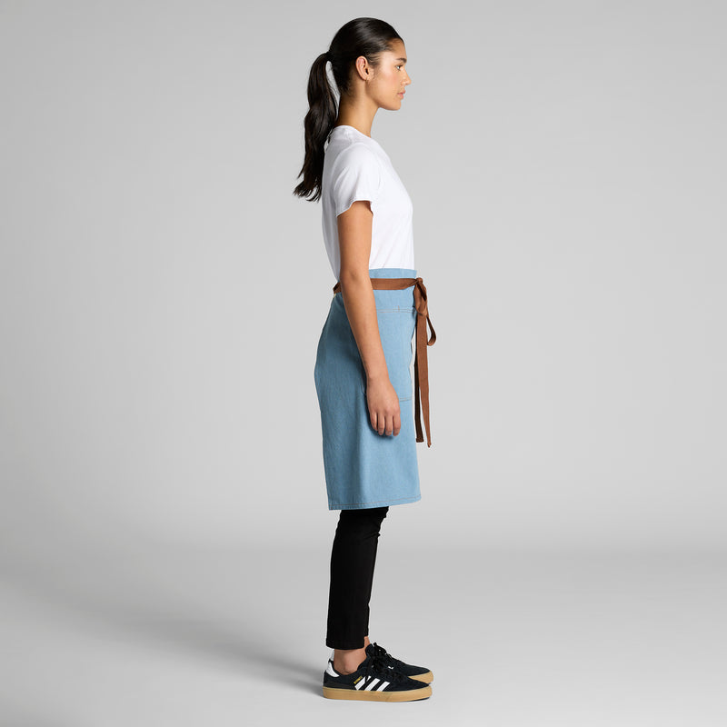 Denim Half Apron – Side