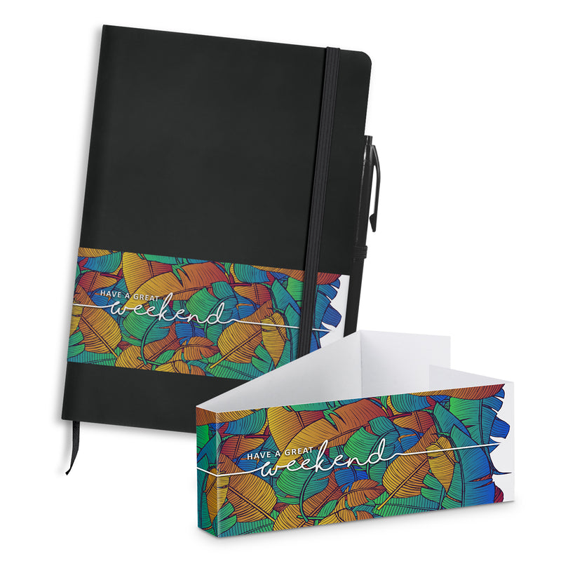 Trends 108827 Omega Notebook With Pen – Belly Band