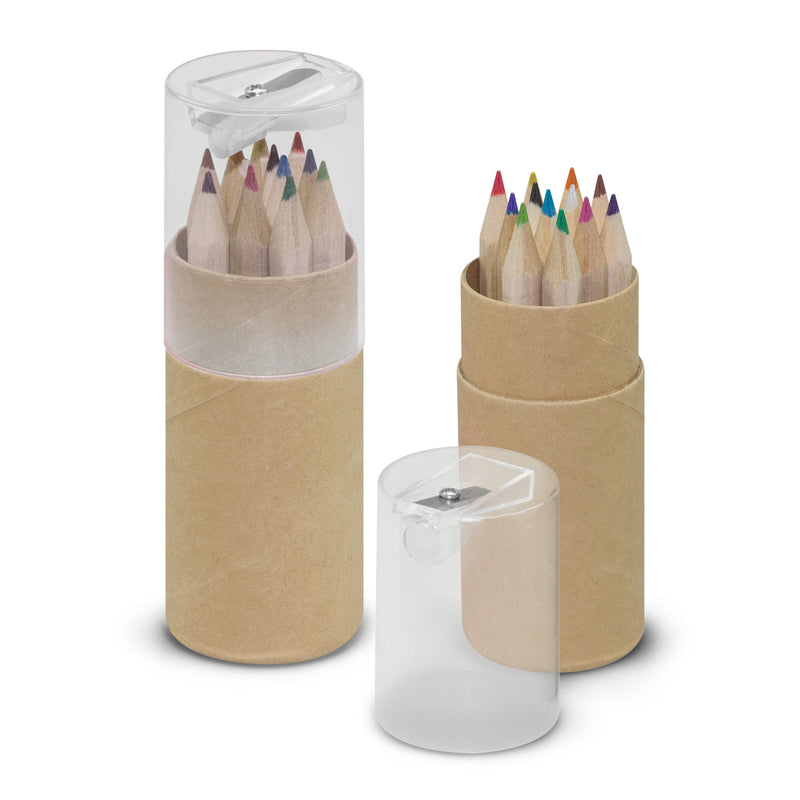 Trends 109029 Coloured Pencil Tube – Clear