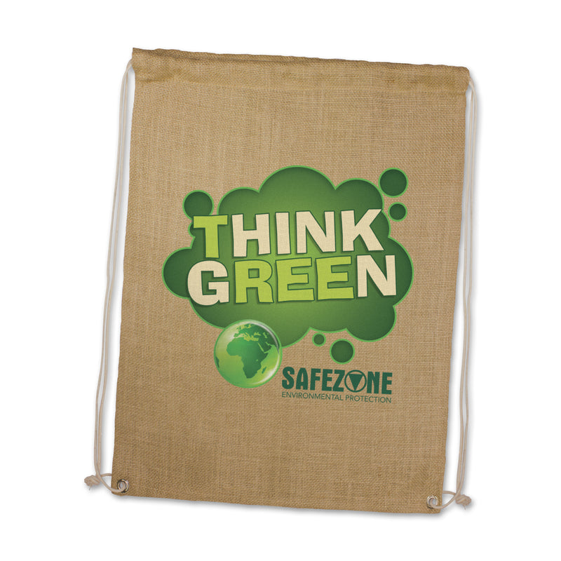 Trends 109073 Jute Drawstring Backpack
