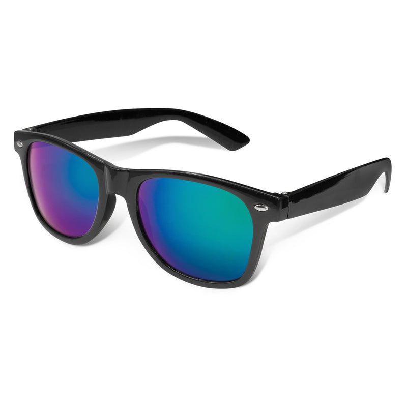 Trends 109783 Malibu Premium Sunglasses - Mirror Lens – Black/Green
