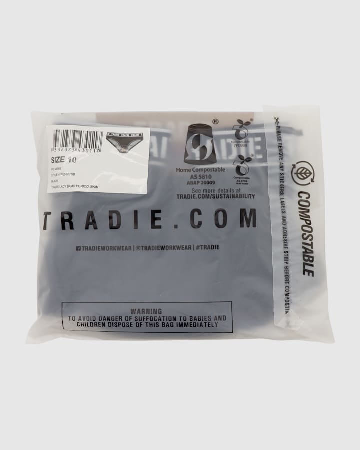 Tradie WJ5687SB Bamboo Period Bikini Ladies – product photo