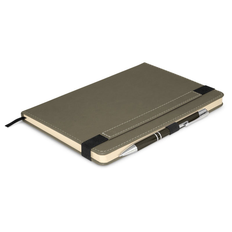 Trends 110461 Premier Notebook with Pen – Grey