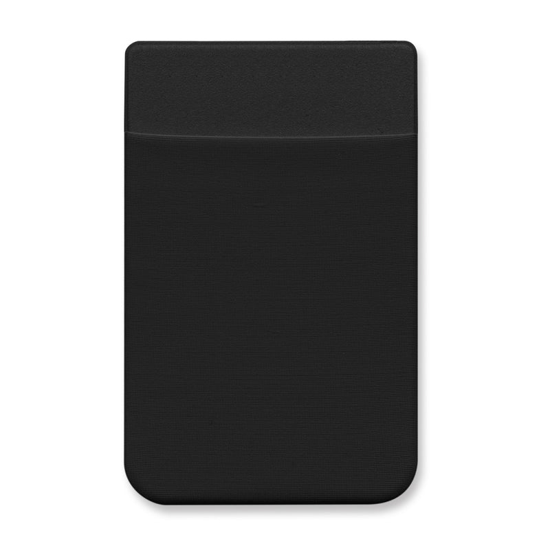 Trends 110520 Lycra Phone Wallet - Full Colour – Black