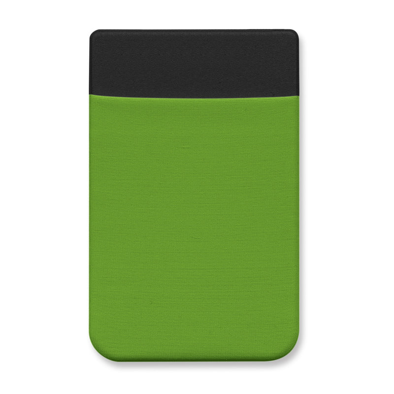 Trends 110520 Lycra Phone Wallet - Full Colour – Bright Green