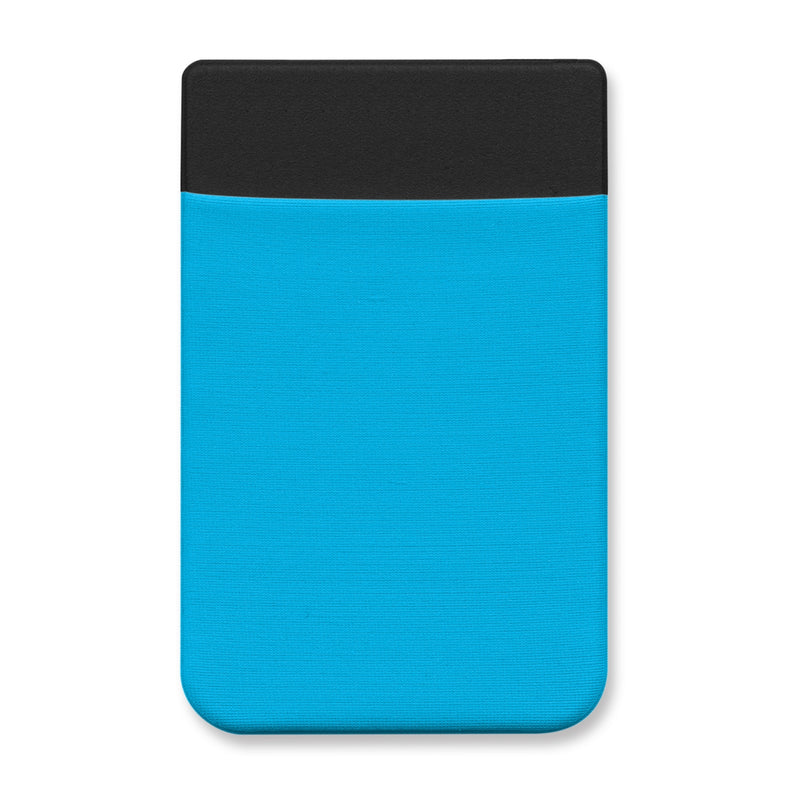 Trends 110520 Lycra Phone Wallet - Full Colour – Light Blue