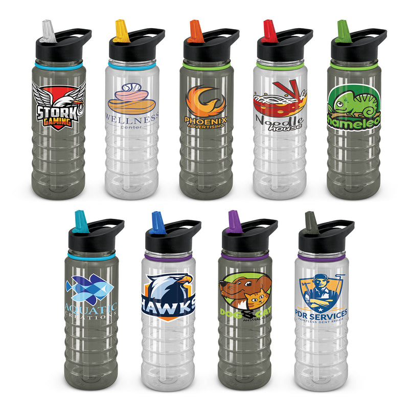 Trends 110748 Triton Elite Bottle - Clear and Black