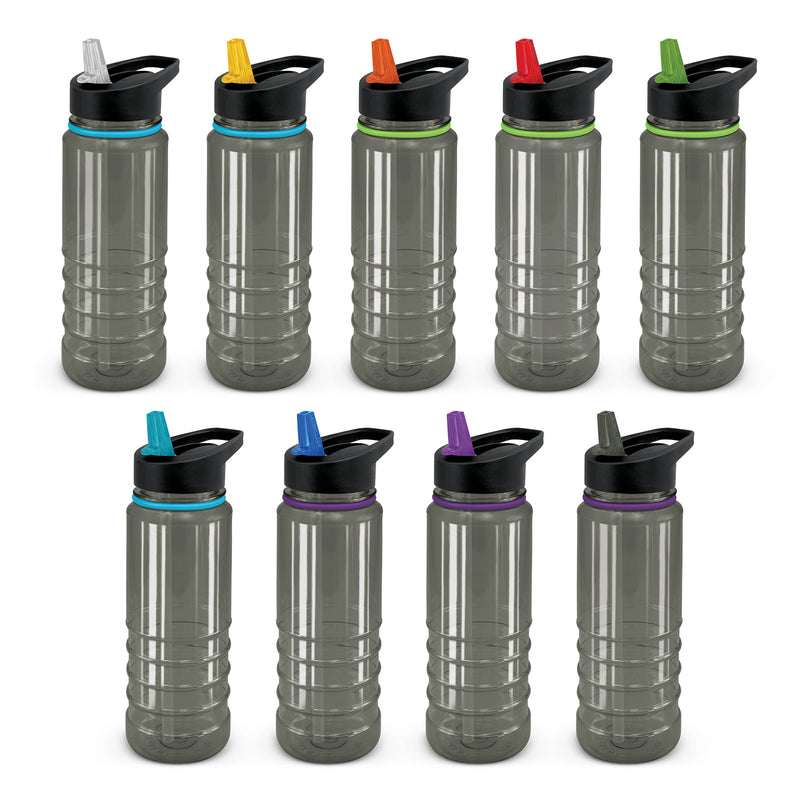 Trends 110748 Triton Elite Bottle - Clear and Black – Black Bottles
