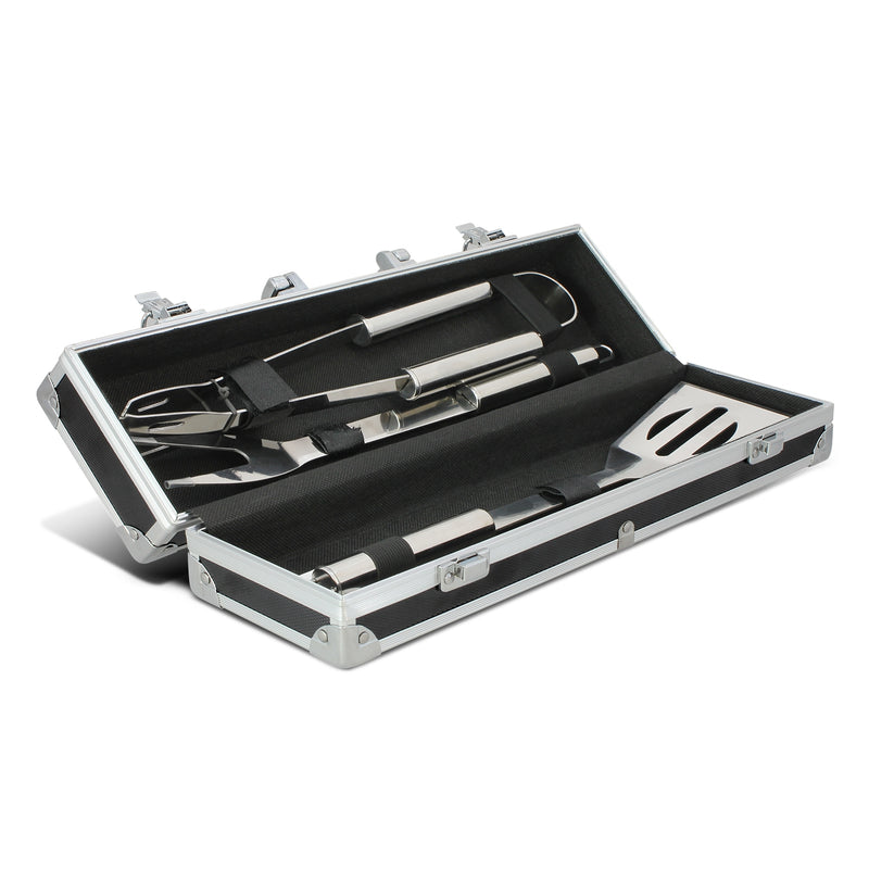 Trends 110805 Luxmore BBQ Set – Black/Silver