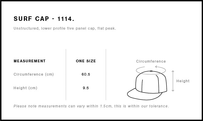 Surf Snapback Cap