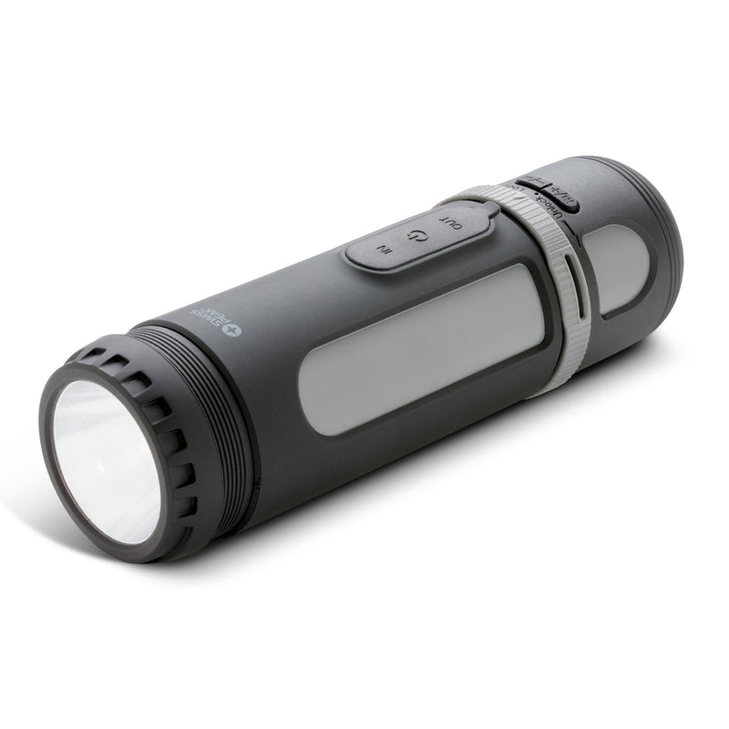 Trends 112163 Swiss Peak 4-in-1 Speaker – Black