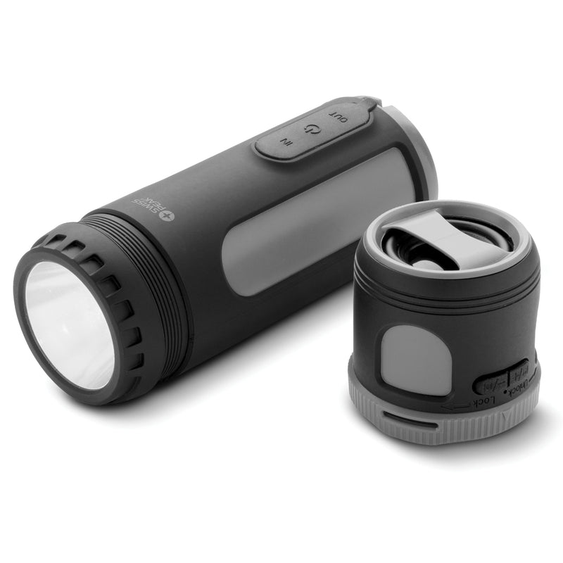 Trends 112163 Swiss Peak 4-in-1 Speaker – Black