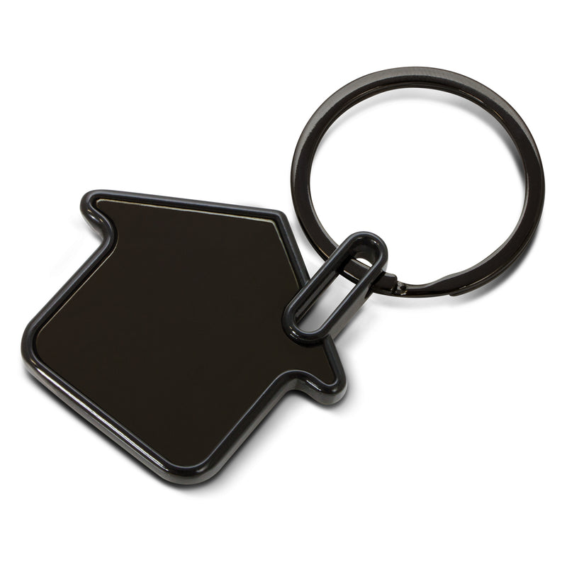 Trends 112526 Capital House Key Ring – Gunmetal
