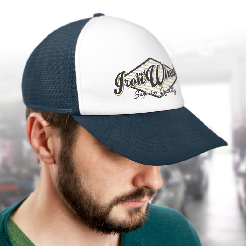 Trends 113032 Cruise Mesh Cap - White Front – Feature