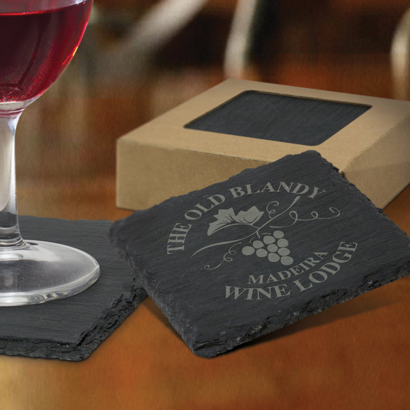 Trends 113118 Slate Coaster - Set of 4 – Feature
