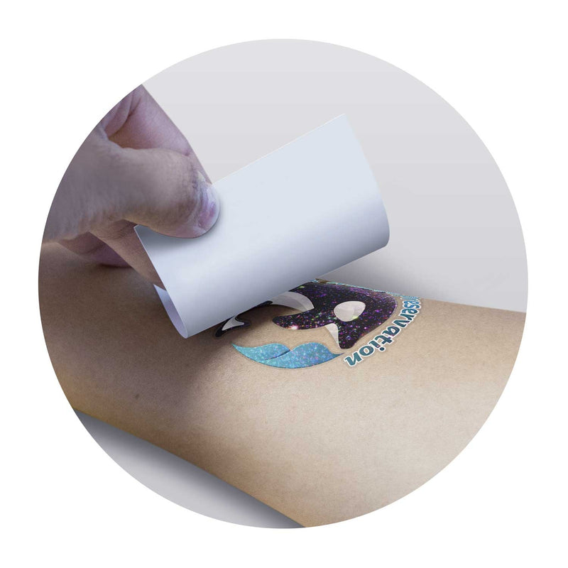 Trends 113191 Temporary Tattoo Glitter - 51mm x 51mm – Feature