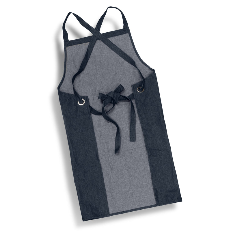 Trends 113593 Carolina Denim Bib Apron – Back