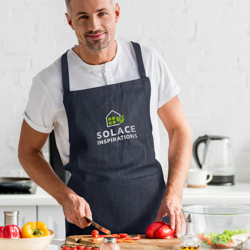 Trends 113593 Carolina Denim Bib Apron – Feature