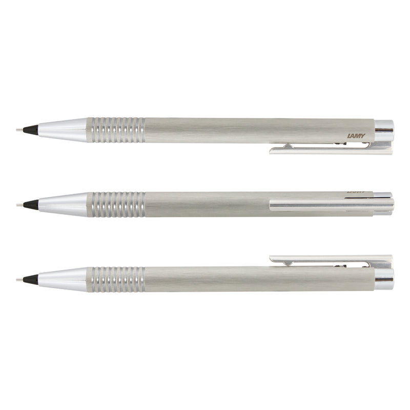 Trends 113797 LAMY Logo Pen and Pencil Set – Pencil Brushed Silve