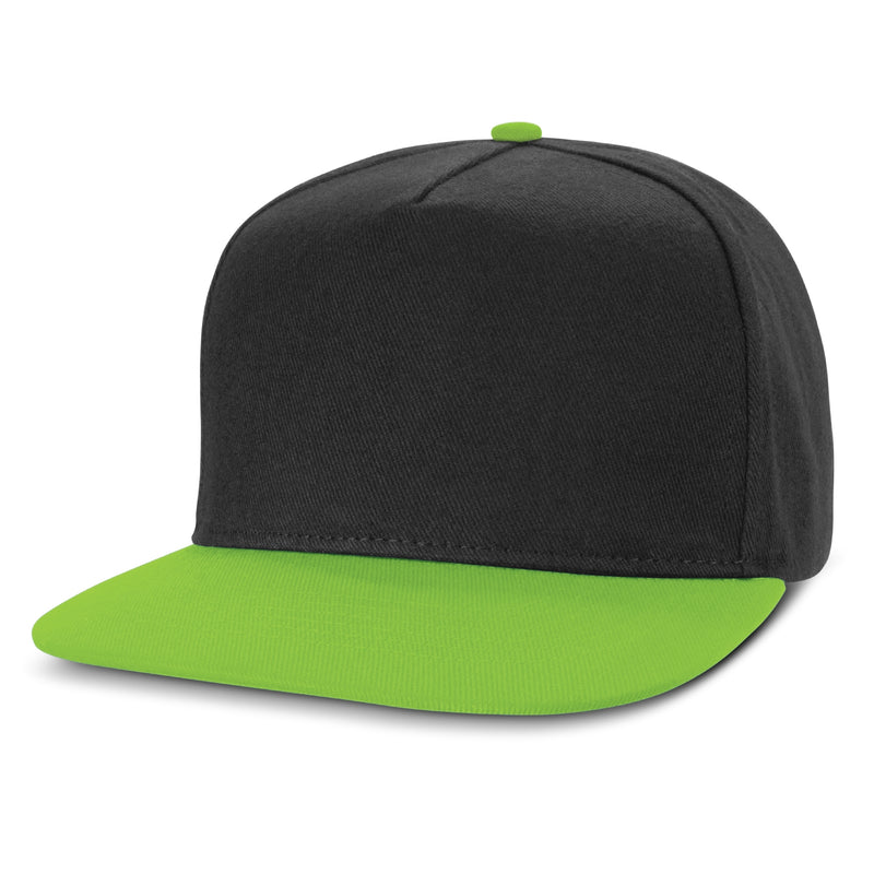 Trends 114232 Crusade Flat Peak Cap – Bright Green
