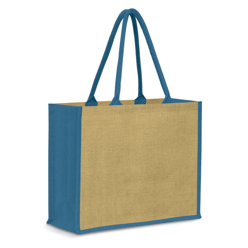 Trends 115000 Modena Jute Tote Bag – Blue