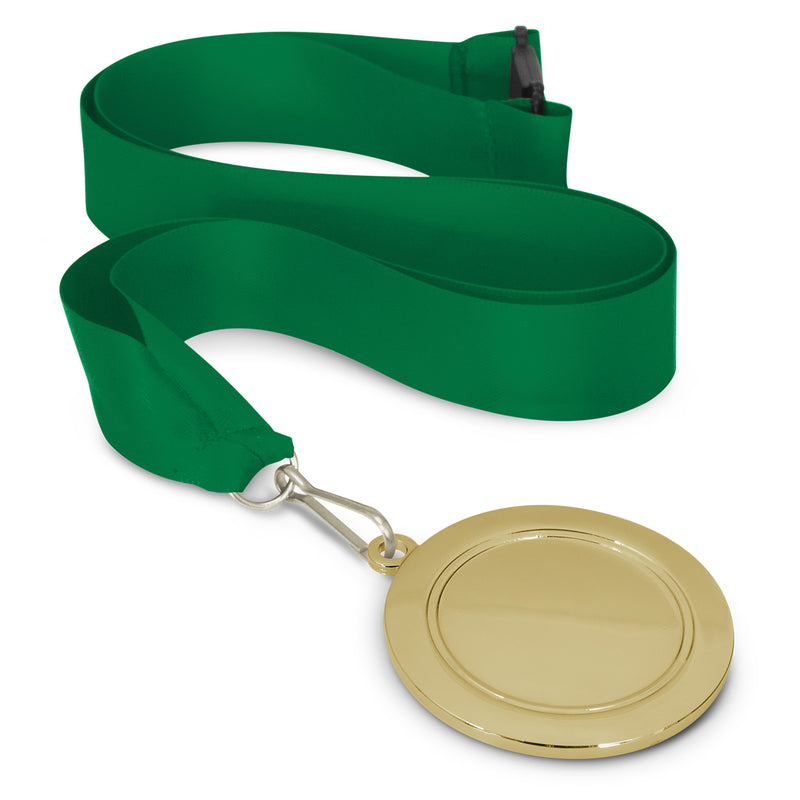 Trends 115692 Podium Medal - 65mm – Dark Green/Gold