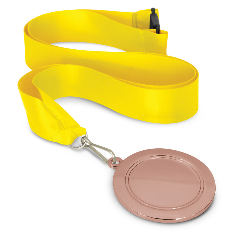 Trends 115692 Podium Medal - 65mm – Yellow/Bronze