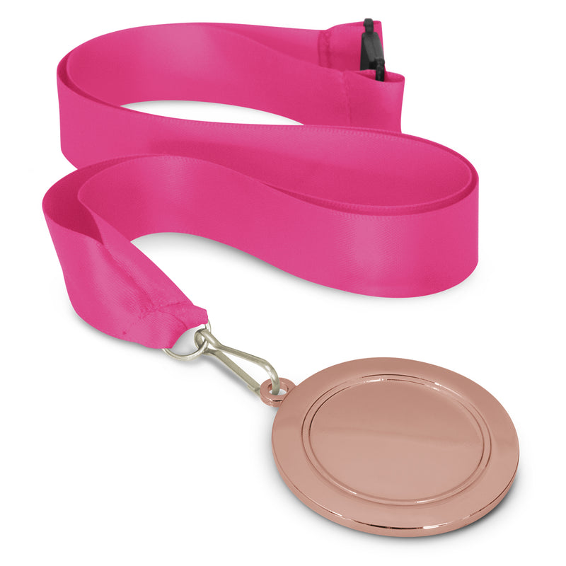 Trends 115692 Podium Medal - 65mm – Pink/Bronze