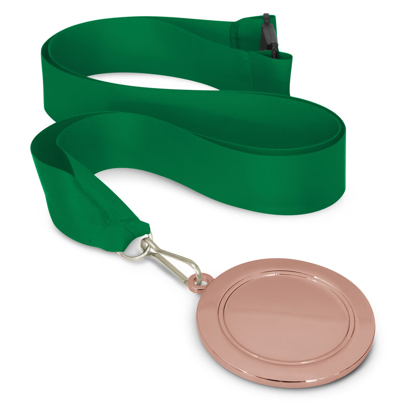 Trends 115692 Podium Medal - 65mm – Dark Green/Bronze