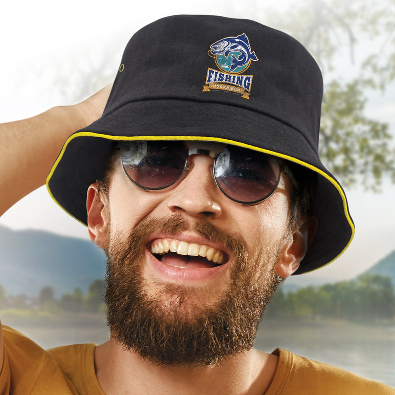Trends 115741 Bondi Bucket Hat - Coloured Sandwich Trim – Feature