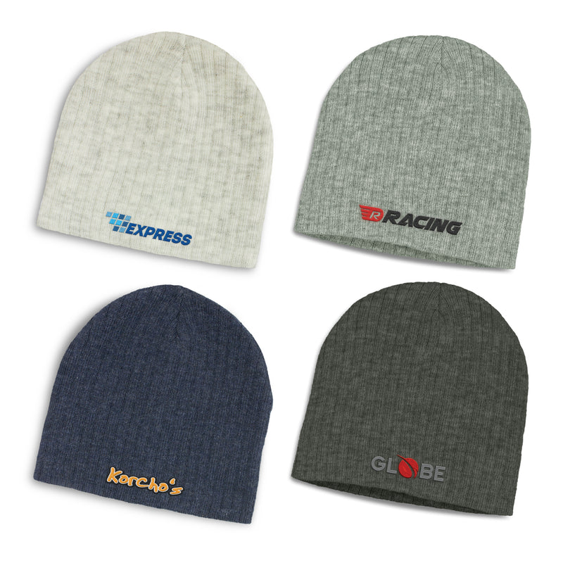 Trends 116221 Nebraska Heather Cable Knit Beanie
