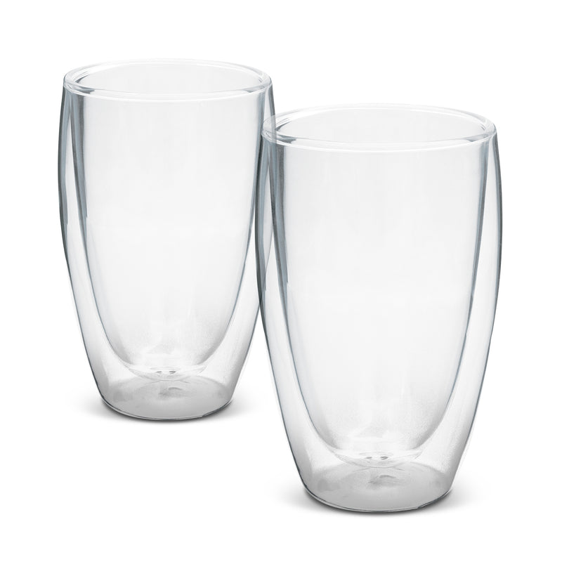 Trends 116392 Tivoli Double Wall Glass Set - 410ml – Clear