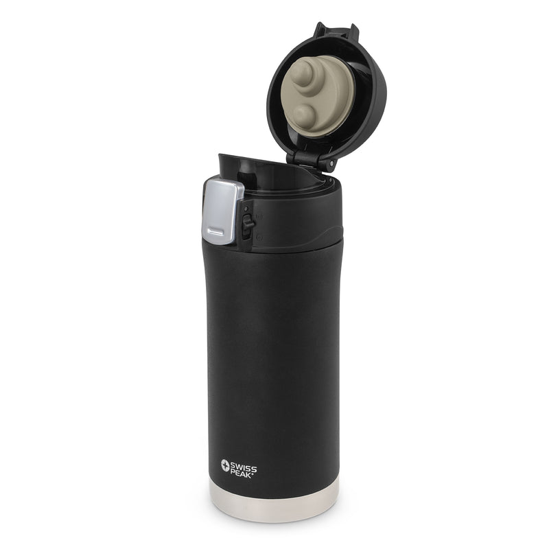 Trends 116488 Swiss Peak Elite Copper Vacuum Mug – Open