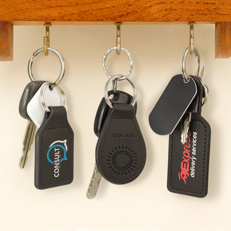 Trends 116757 Prince Leather Key Ring - Rectangle – Feature