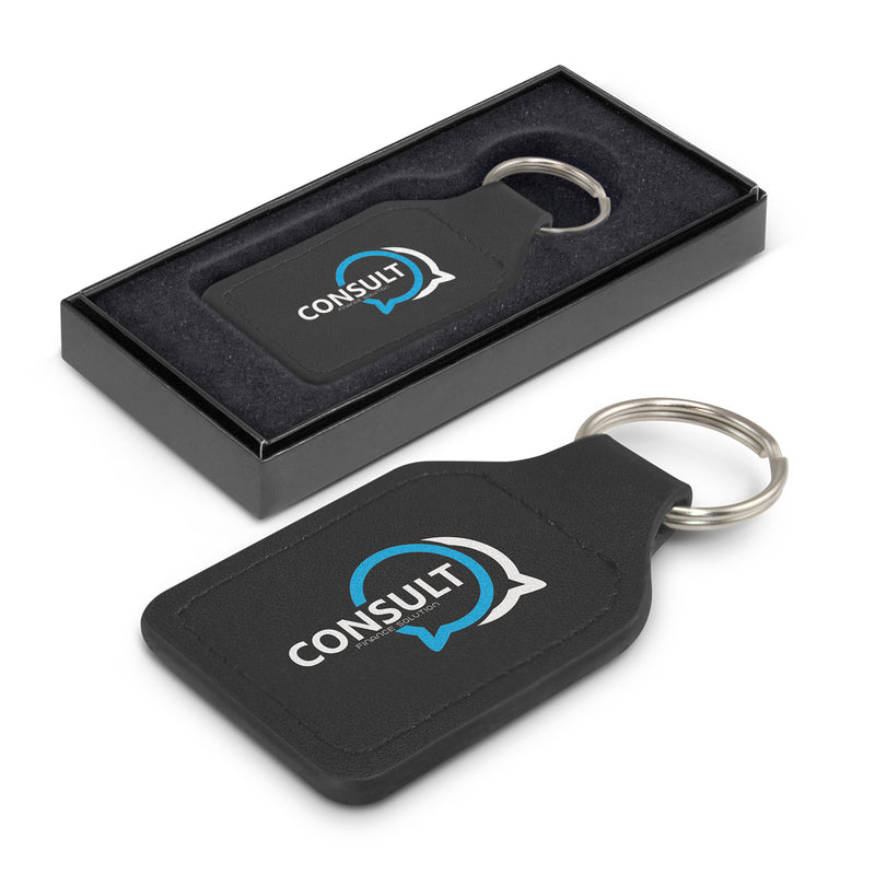 Trends 116758 Prince Leather Key Ring - Square