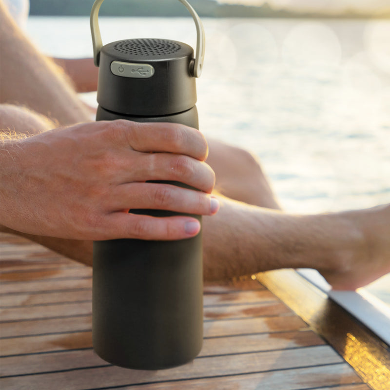 Trends 116764 Bluetooth Speaker Vacuum Bottle – Feature