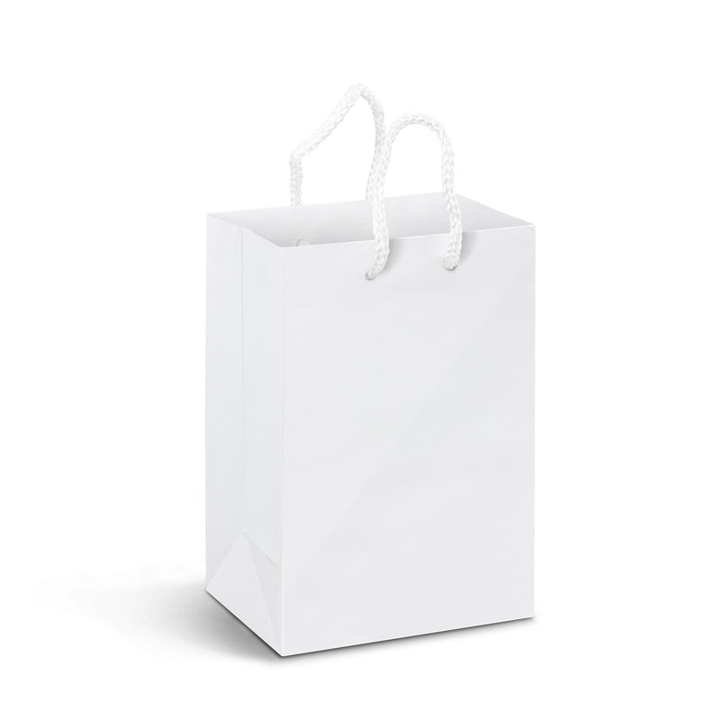 Trends 116934 Small Laminated Paper Carry Bag - Full Colour – White