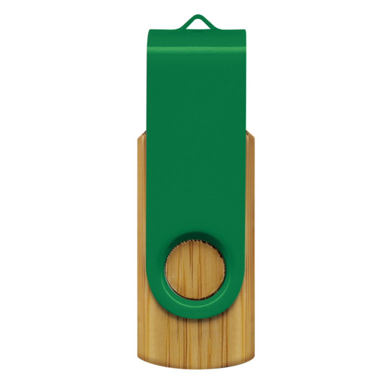Trends 117042 Helix 4GB Bamboo Flash Drive – Green