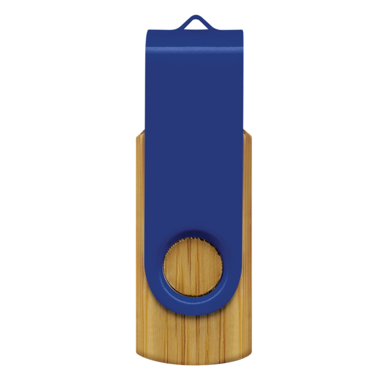 Trends 117042 Helix 4GB Bamboo Flash Drive – Dark Blue