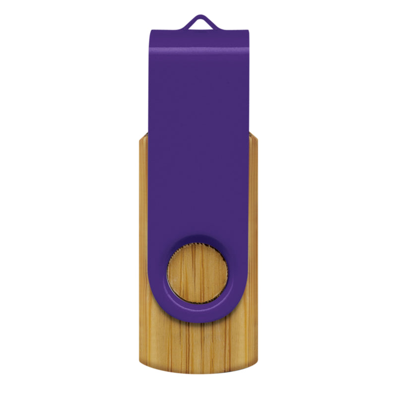 Trends 117042 Helix 4GB Bamboo Flash Drive – Purple