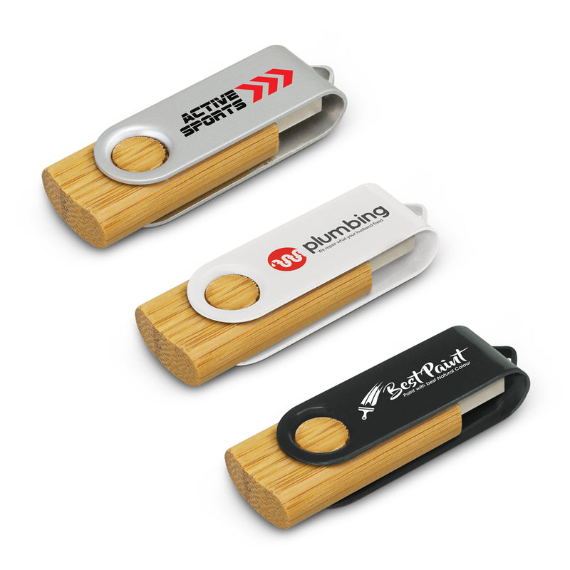 Trends 117042 Helix 4GB Bamboo Flash Drive