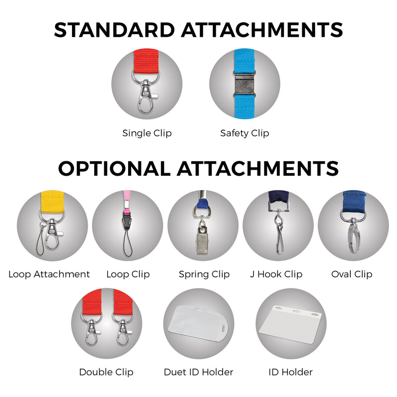 Trends 117053 Silicone Lanyard – Attachments