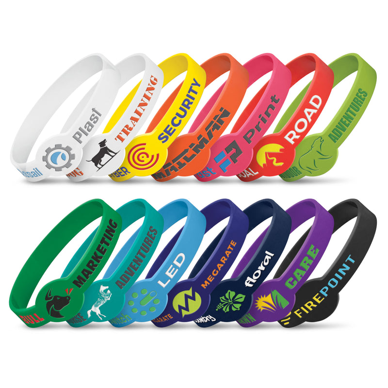 Trends 117055 Xtra Silicone Wrist Band - Debossed