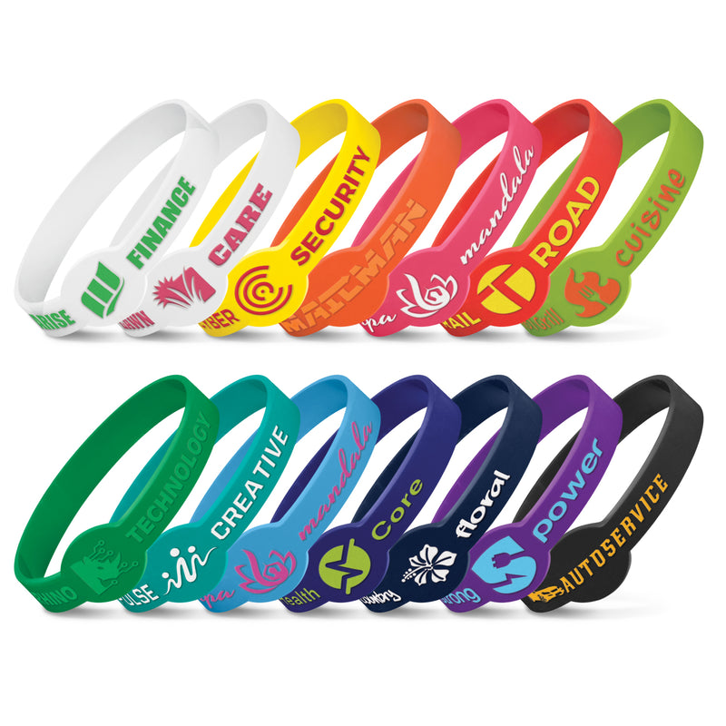 Trends 117056 Xtra Silicone Wrist Band - Embossed