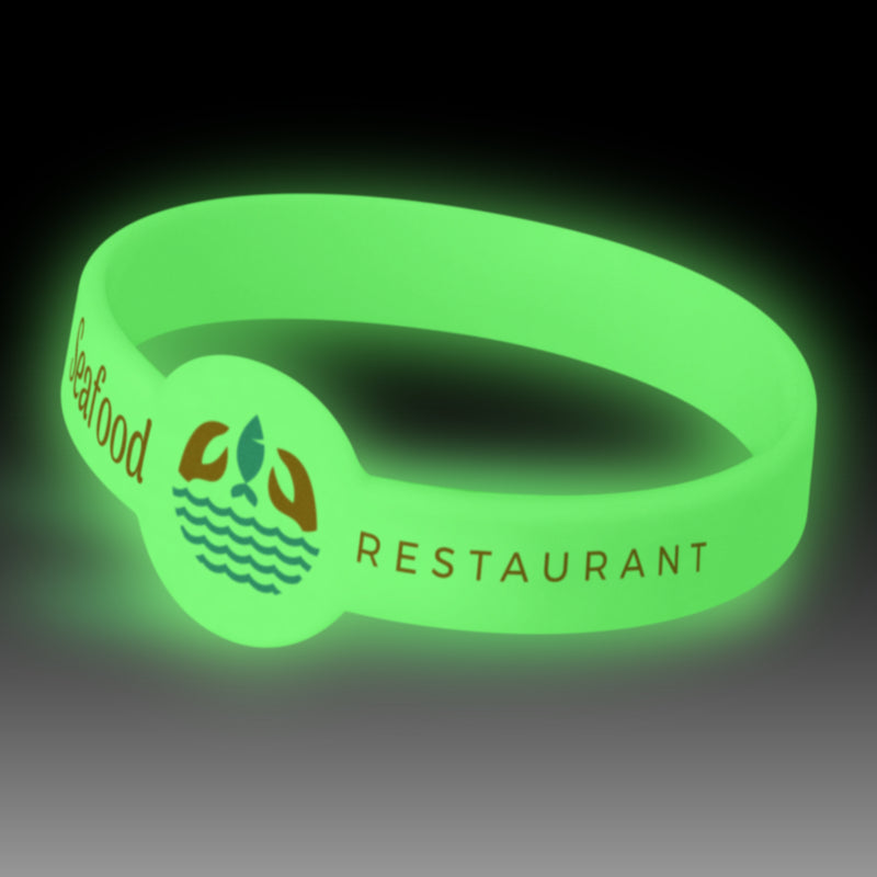 Trends 117057 Xtra Silicone Wrist Band - Glow in the Dark – Feature