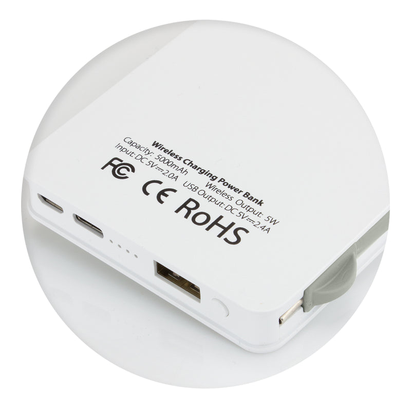 Trends 117138 Jarvis 5k Wireless Charging Power Bank – Back