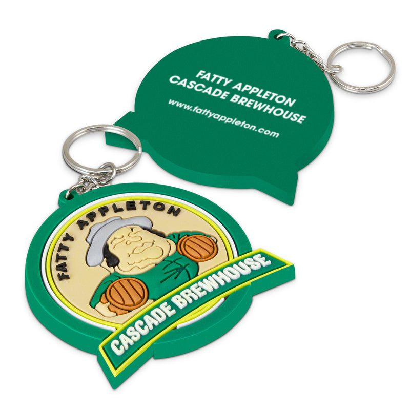 Trends 117205 PVC Key Ring Large - One Side Moulded